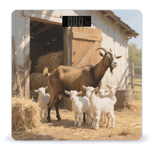Báscula digital de baño vidrio templado 400 lb miniatura 1