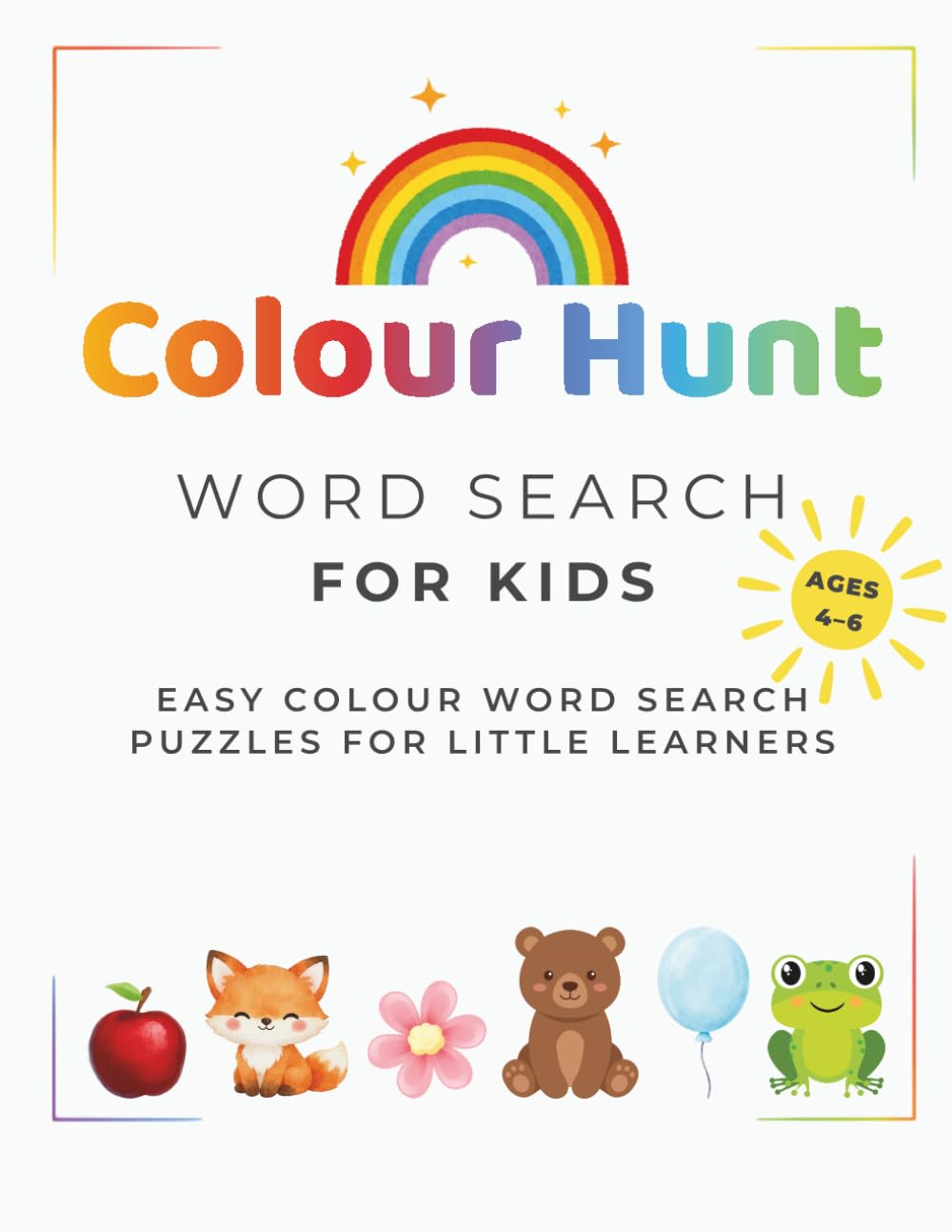 Colour Hunt Word Search For kids: Easy Colour Word Search Puzzles for Little Learners