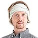 CCHARM Light Gray Japanese Bandana Headbands for Men and Women â€“ Comfortable Head Bands with Elastic Secure Snug Fit Ideal Runners Fitness Sports Football Tennis Stylish Lightweight M