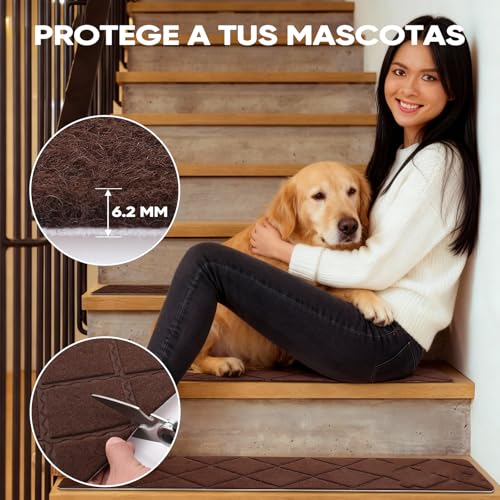 La mejor selección de Alfombras de escalera los mejores 5. 21 Imagen adicional