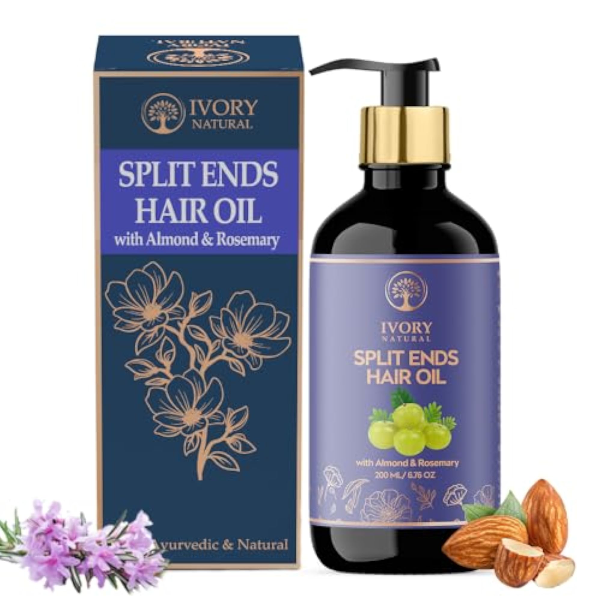 Splits Ends Repair Hair Oil, 200ml - Ayush Certified