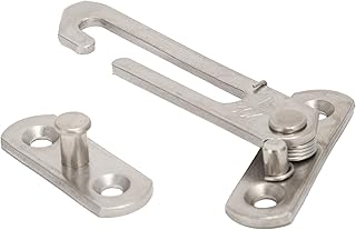 Window Limiter, Stainless Steel Casement Window Limiter Stopper Sliding Window Child Safety Lock Catch Fittings for Internal and External Opening Window with a 14‑17mm Distance