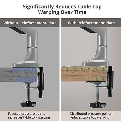 Soporte Ajustable de Placa Refuerzo para Monitor con Montaje en Mesa miniatura 5