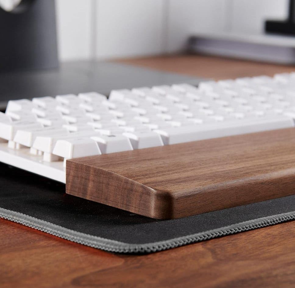 WCH Wooden Keyboard Wrist Rest,Ergonomic TKL Gaming Wrist Pad,Cushion Hand Wrist Rest Pad | Rest Palm Rest Supports Computer, Laptop Comfortable Typing Pain Relief (Sheesham Wood) (14x3.25x1 INCH) (B0CBFJ8G98) Amazon Price History, Amazon Price Tracker