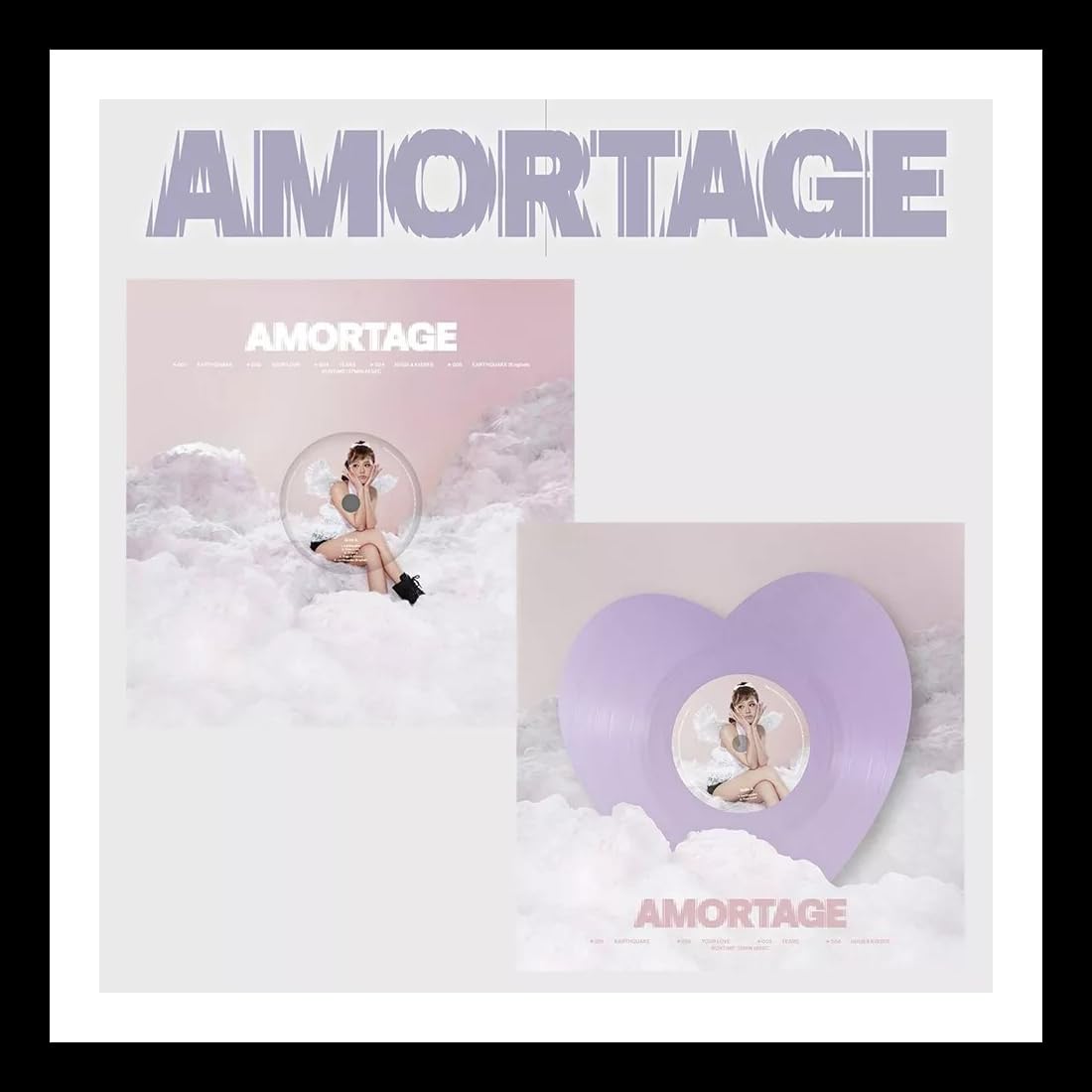 Amazon.com: Expedited delivery JISOO AMORTAGE 1st Mini Album PINK
