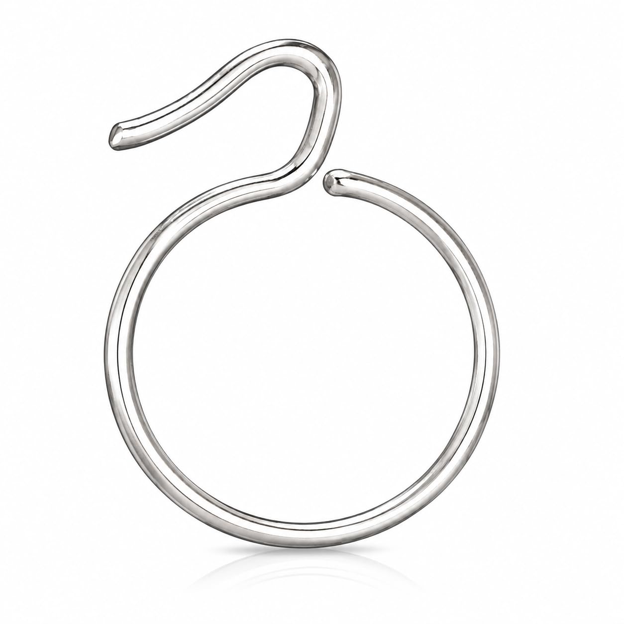 IMPEX Curtain Rings with Hooks 32mm (Iron) Multipurpose Curtain Hooks - Pack of 70-image-11