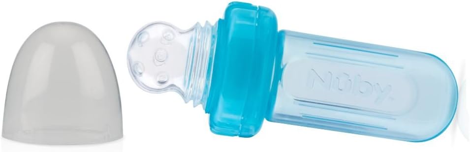 Alimentador de Silicone, Nûby, Verde