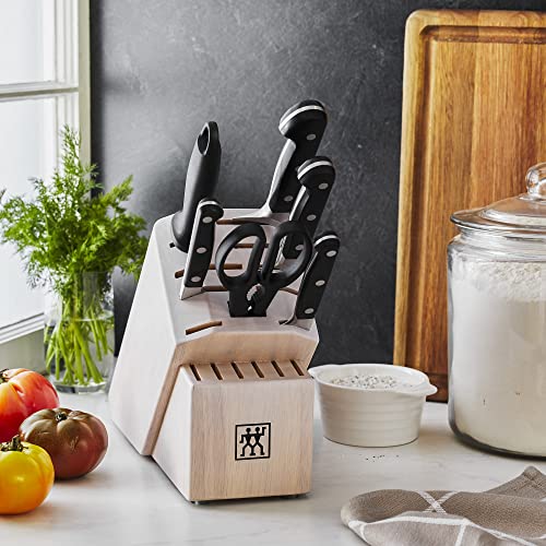 Image of ZWILLING Pro 7-pc Knife Block Set - White