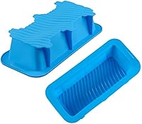 Vista 5 de Molde de silicona para pan de silicona, molde de pan de silicona para chocolate, moldes para chocolate, molde de pan grande, molde para pan tostado