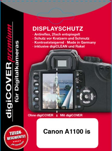 digiCOVERdigiCOVER Premium LCD Screen Protection Film for Canon A1100 is