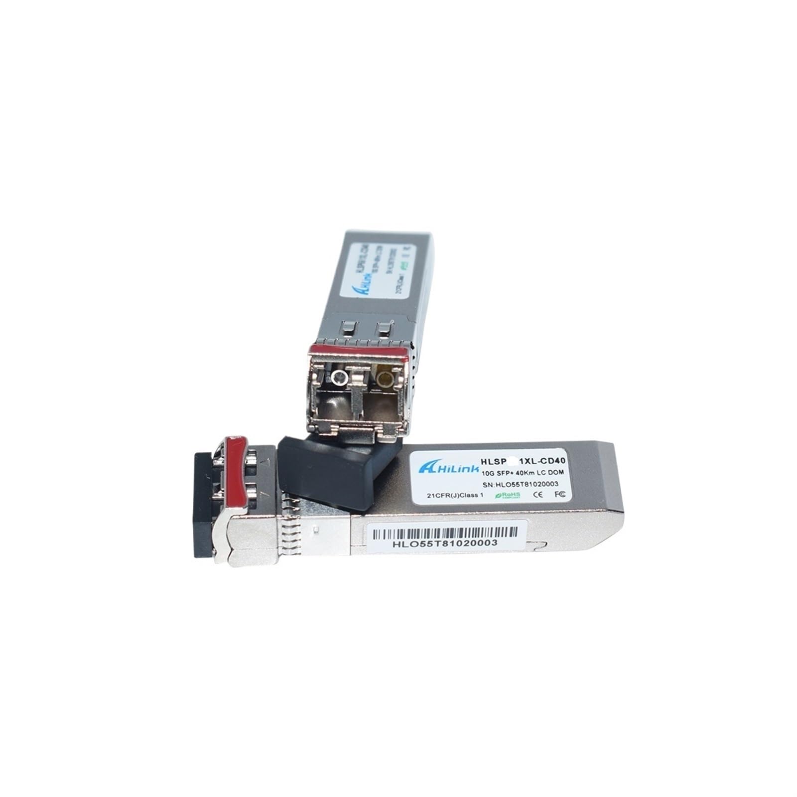 10G ER SFP+ SMF 40KM ER STM-64 Transceiver 10Gbase 1310nm 1550nm SFP Ethernet Moduł (rozmiar: 2 szt. 1550 nm)