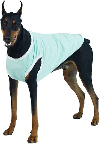 Miniatura 6 de Perro Camisa Algodón Sin Mangas Top Mediano NegroBlanco