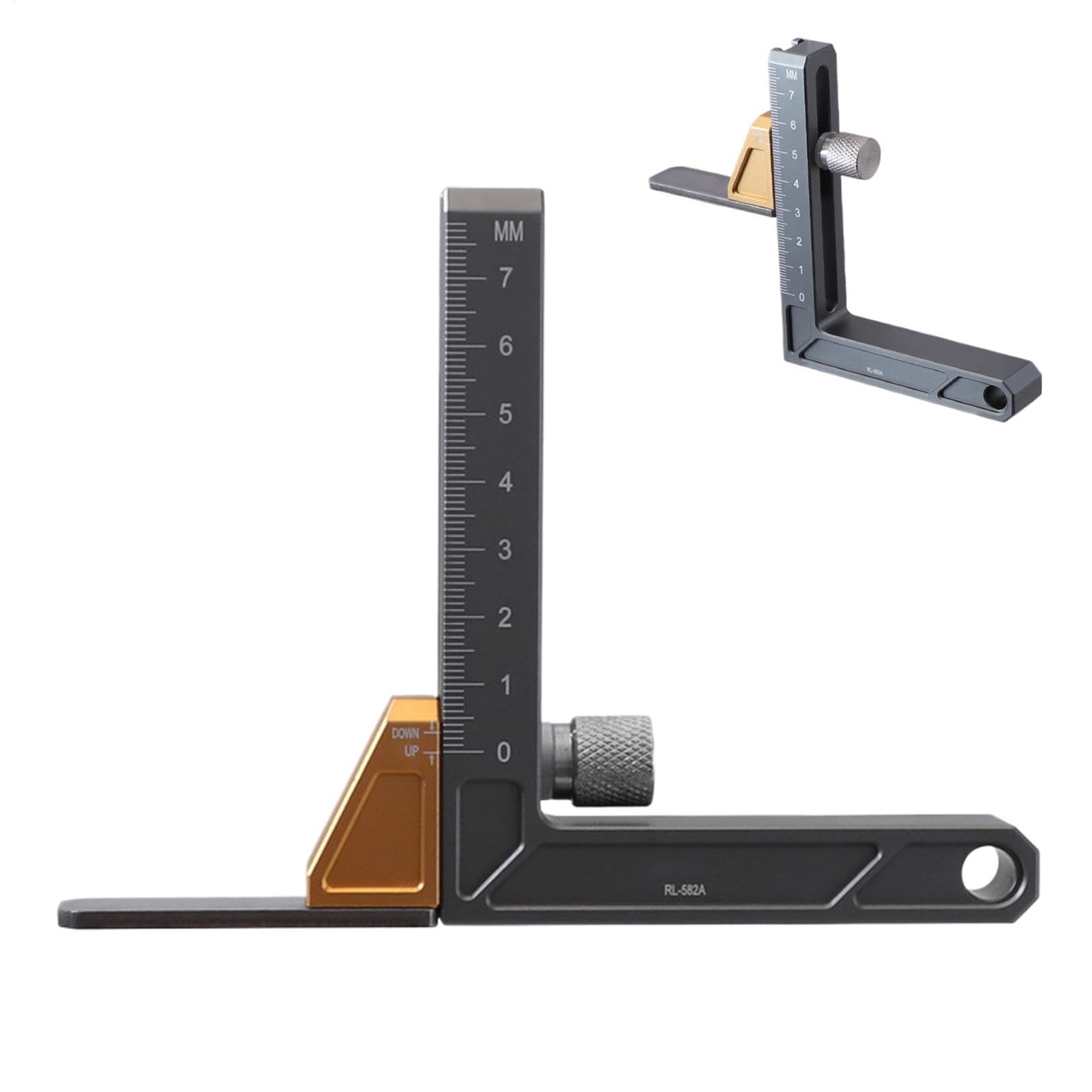 Misuratore di Altezza per Legno Calibro Per Altezza E Profondità Leggero