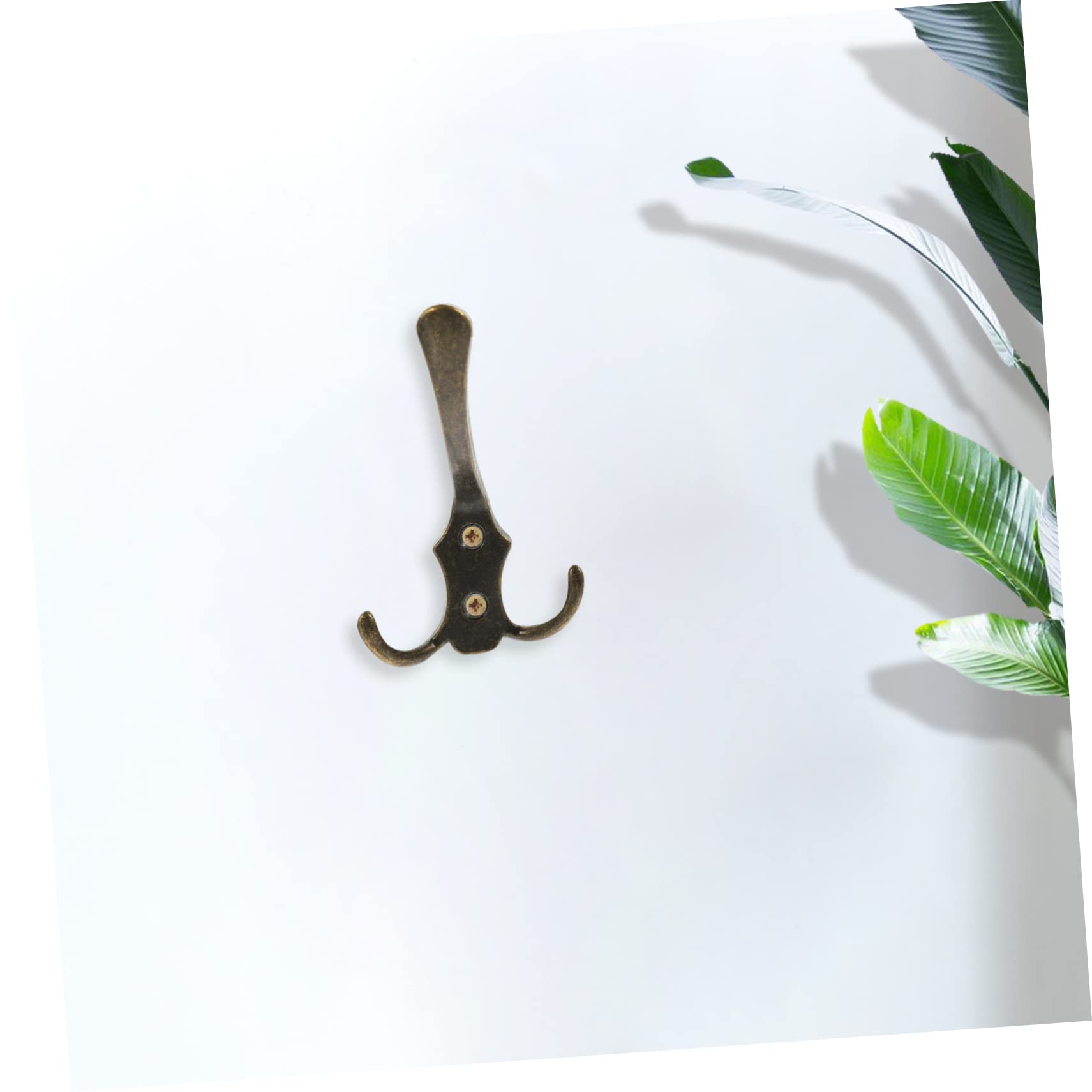 Hemobllo 2 Set Di Ganci Da Parete in Metallo Con Viti Facili Da Installare Ganci Per Appendiabiti Per Pareti in Tessuto Per Riporre La Casa Per Asciugamani Da Bagno 4 Pezzi*2