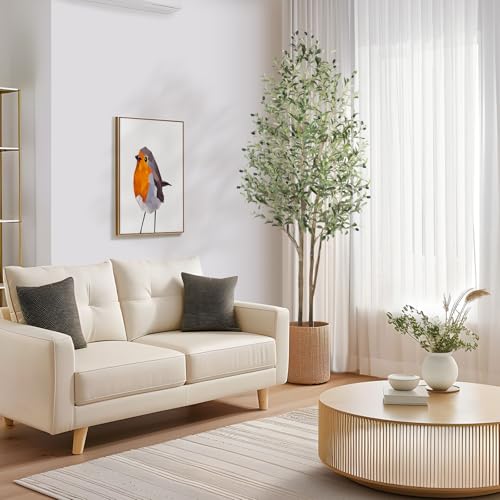 Alupssuc AL-6FT ARTIFICIAL OLIVE TREE Artificial Olive Tree 6Ft Tall Faux Silk Plant(72 Inch In), Indoor Fake Olive Tree thumb #5