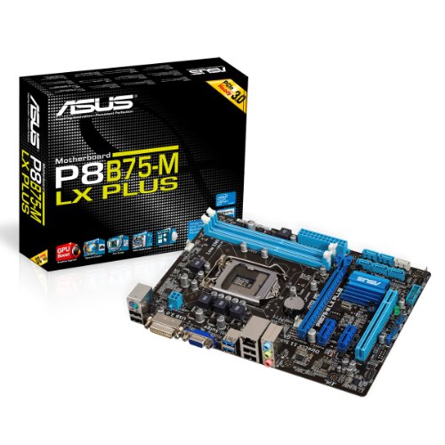 ASUS - 未使用美品Asus B75M-PLUS【MicroATX】B75LGA1155 Amazon.com: ASUS B75M-PLUS, B75, DualDDR3-1600, SATA3, mATX