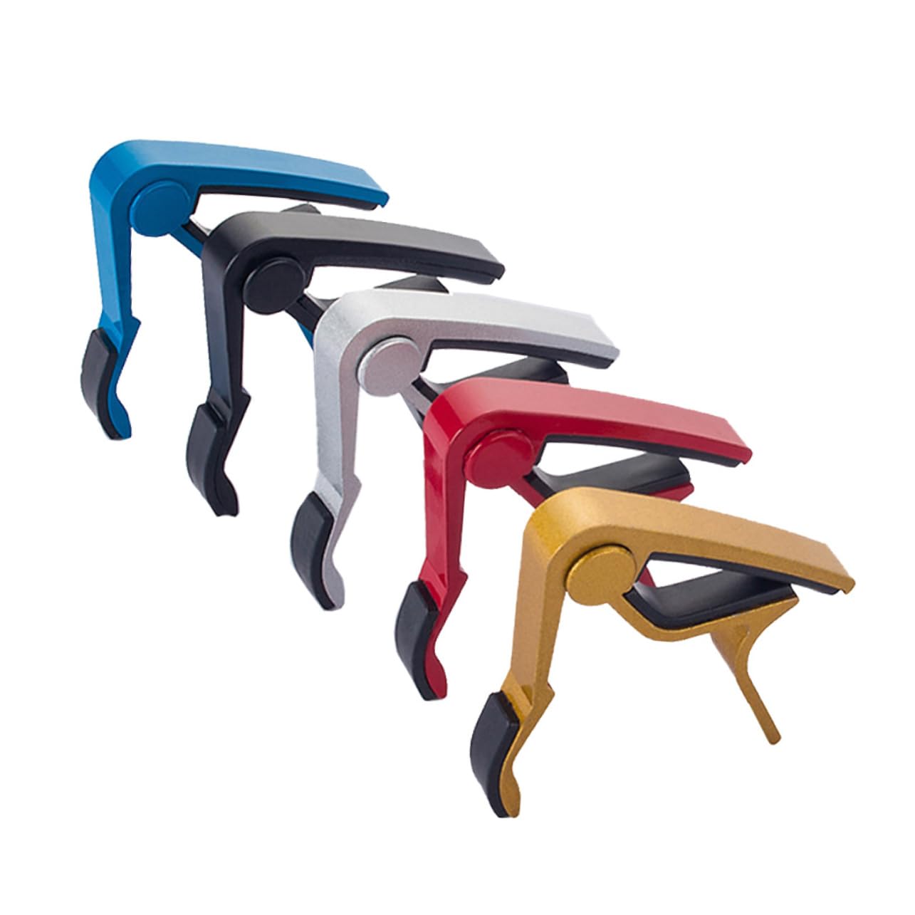 QUMIIRITY Replacement Guitar Capo Clip Tuner for Acoustic Folk Classical Violin Ukulele Random Color