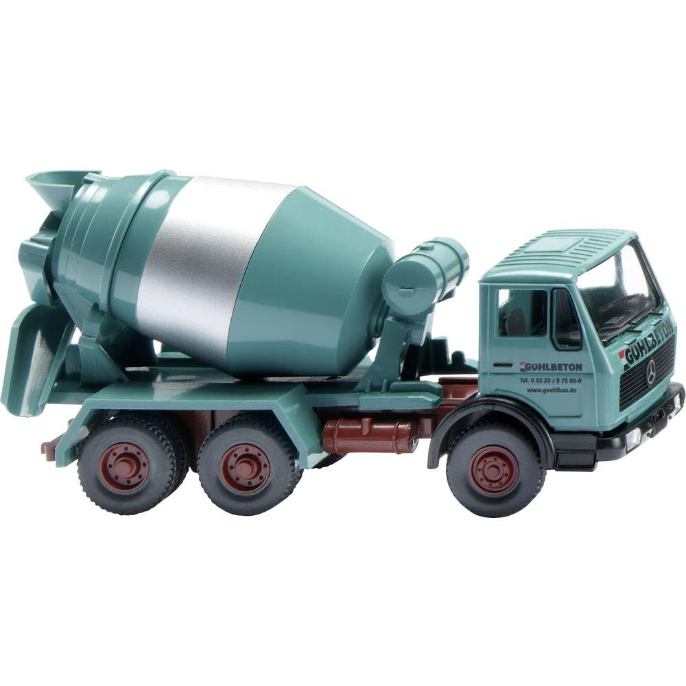 Wiking 068209 Concrete Mixer (MB NG) Ghl Concrete Gauge H0 1:87, Not a Toy