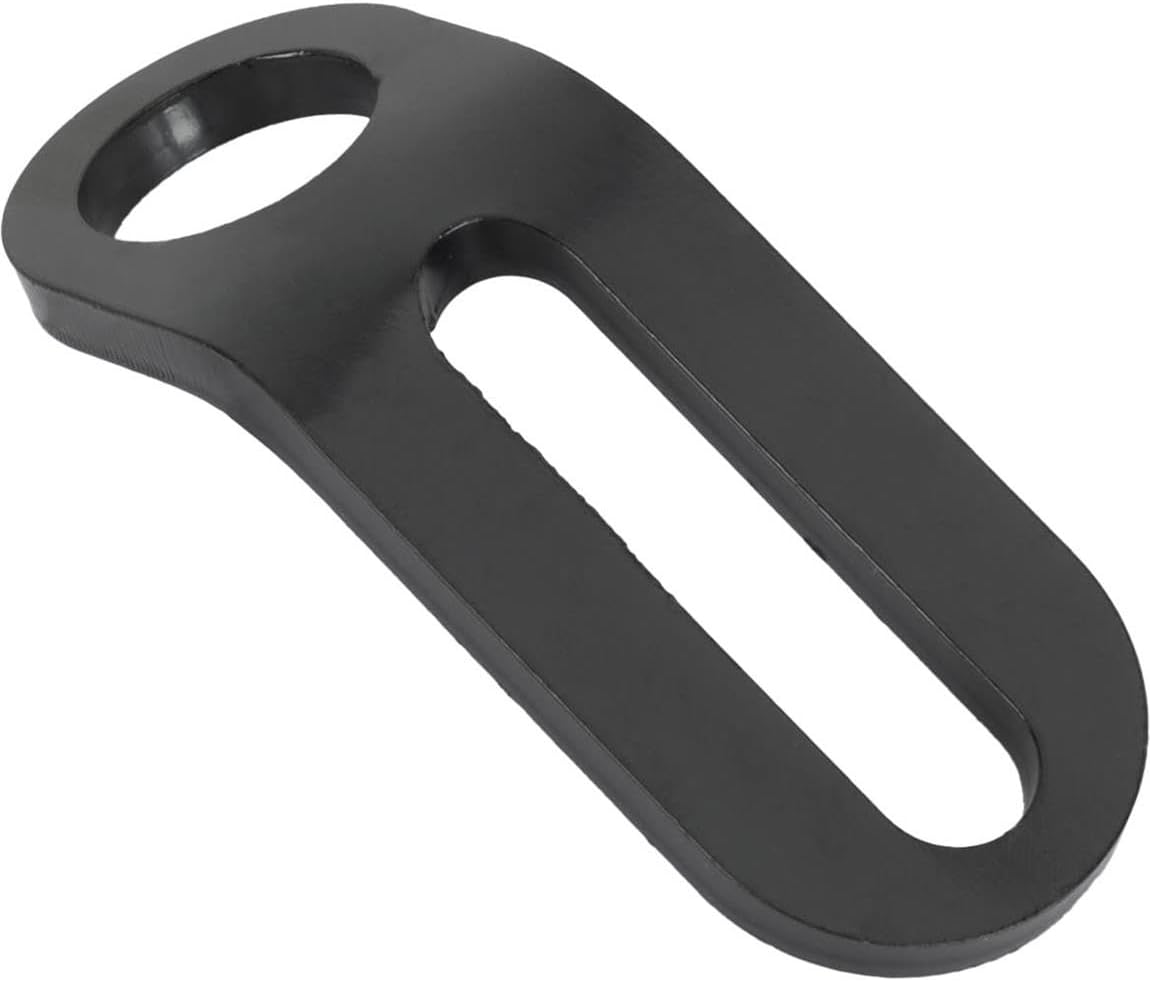 Speedway Motors Angled Heim Joint Rod End Support Bracket, 45 Degree Steel Mount with ¾” Clearance Hole & 1-7/8 Inch Slotted Adjustment, 3-1/2” Long Universal Mount Bracket