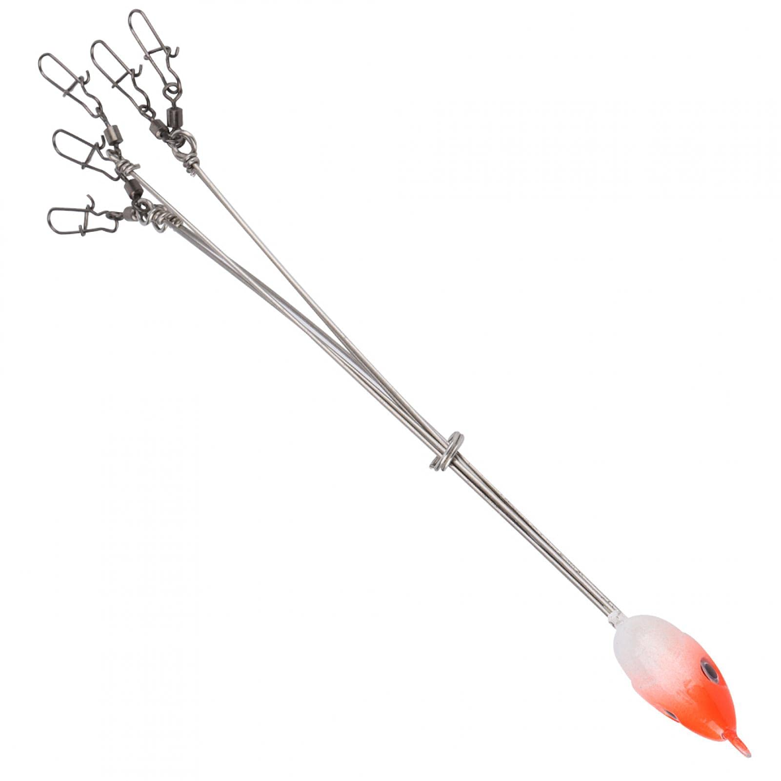 OUKENS Cebo de Paraguas, 5 Brazos Alabama Umbrella Jig Head Aparejo de Pesca Señuelos de Pesca con broches giratorios, Cebo de Plataforma de Paraguas ﻿(1#)