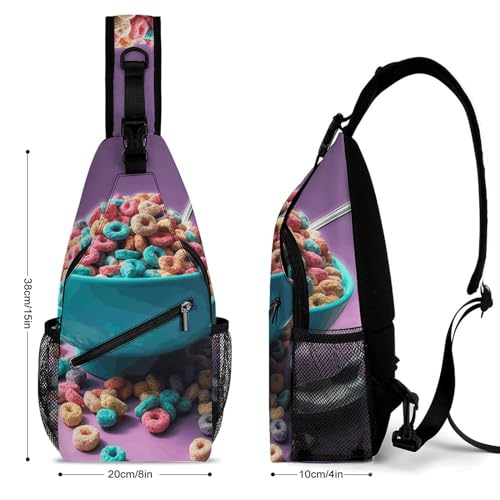Morrales de hombro crossbody casual para viaje miniatura 2