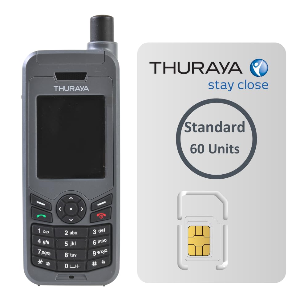 Amazon.com: OSAT Thuraya XT-LITE 衛星電話+ 60 台標準預付卡| 365 天