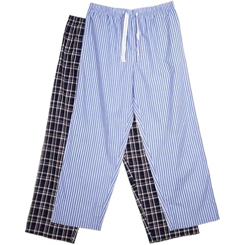 Keanu 2 Pack Men's Woven Pyjama Bottoms Cover
