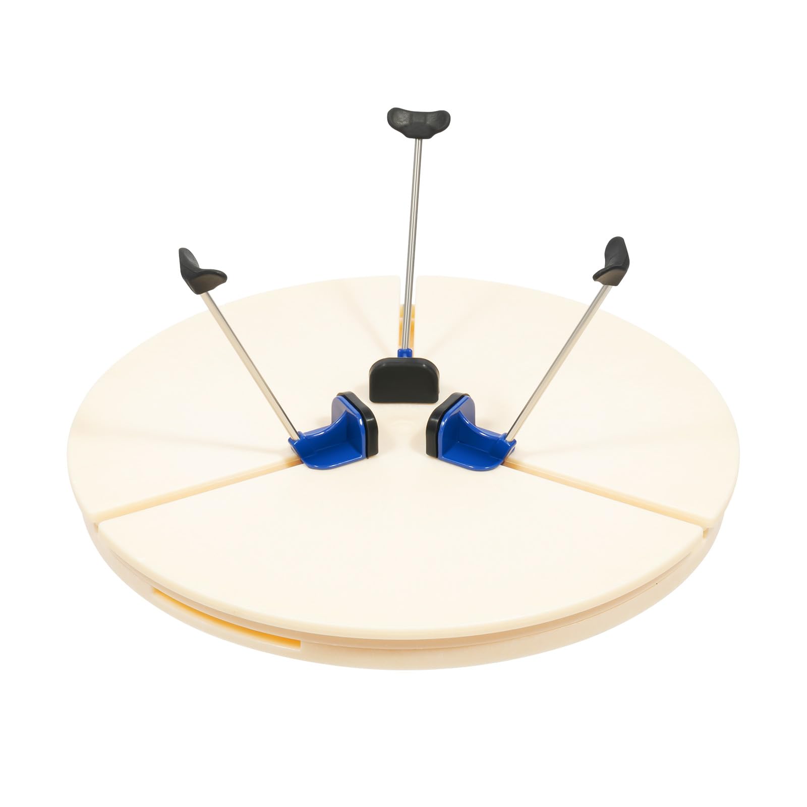 Strumento di tornitura in ceramica regolabile 39 cm, strumento per scultura in argilla con supporto a 3 piedi, pinza in ceramica per dilettante professionale