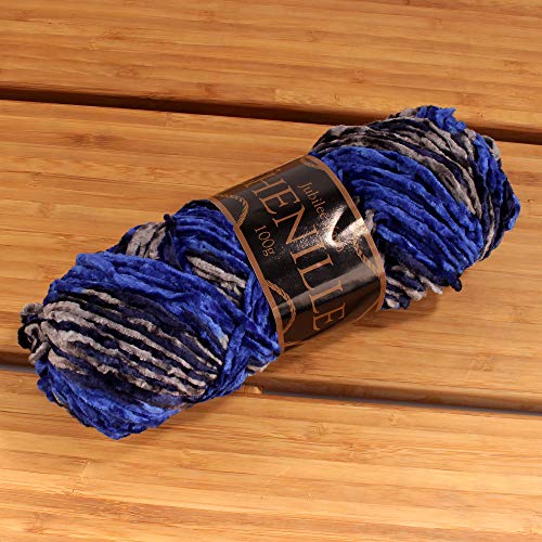 JubileeYarn Chenille Yarn - Worsted Weight - 100g/Skein - Atlantis - 2 Skeins, 201 Atlantis - Image 3