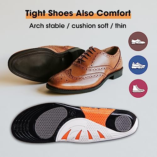 Plantillas delgadas ultraligeras para hombre talla 7-11 miniatura 4