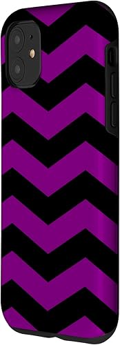 Miniatura 2 de Carcasa para iPhone 11, diseño de zigzag, color morado