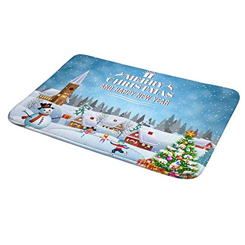 Tapis de bain absorbant l'eau et antidérapant lavable en machine - 5