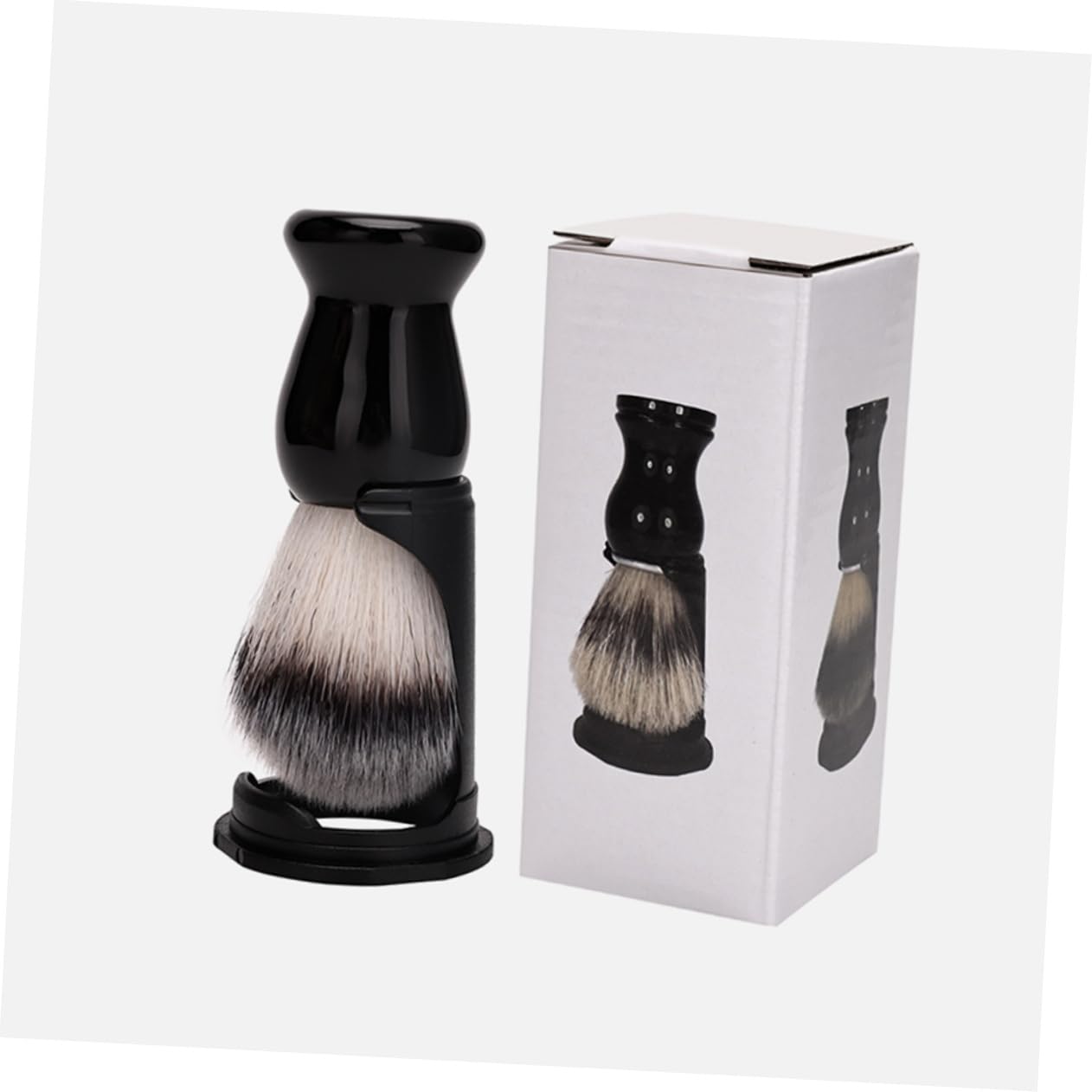 PACKOVE 1 Set Men Shaving Brush with Bowl and Stand Durable Bristle Grooming Kit for and Easy Organization Shaving Accessories