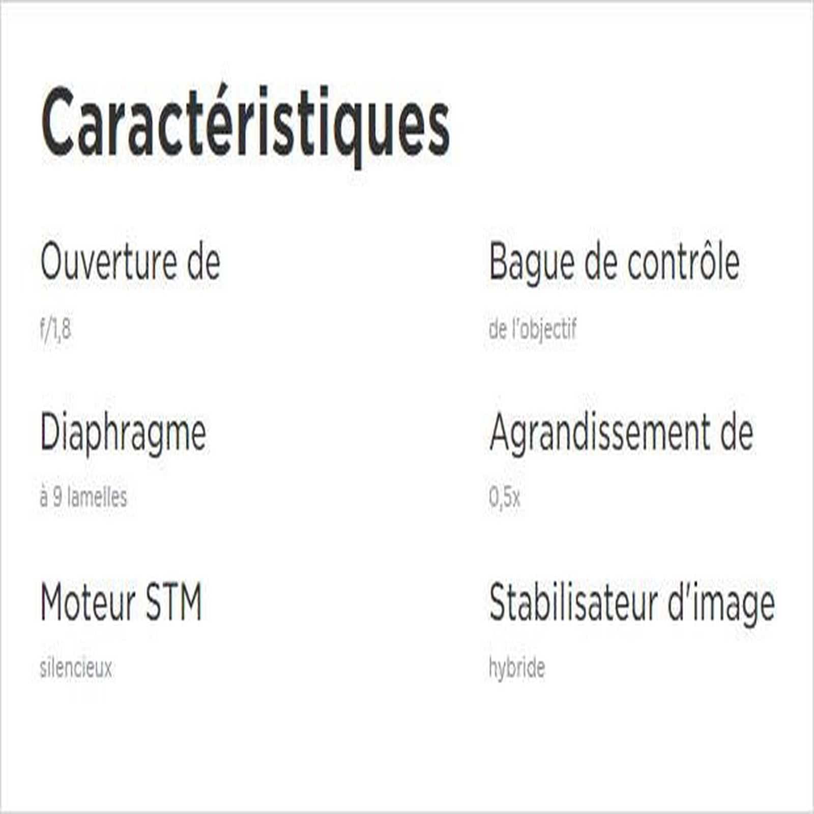 Objectif Canon RF 35 mm F1.8 Macro is STM, Grand-Angle, stabilisateur d'image Optique 5 Vitesses, Photo Rue, Voyage, Macro, Compatible Canon EOS R