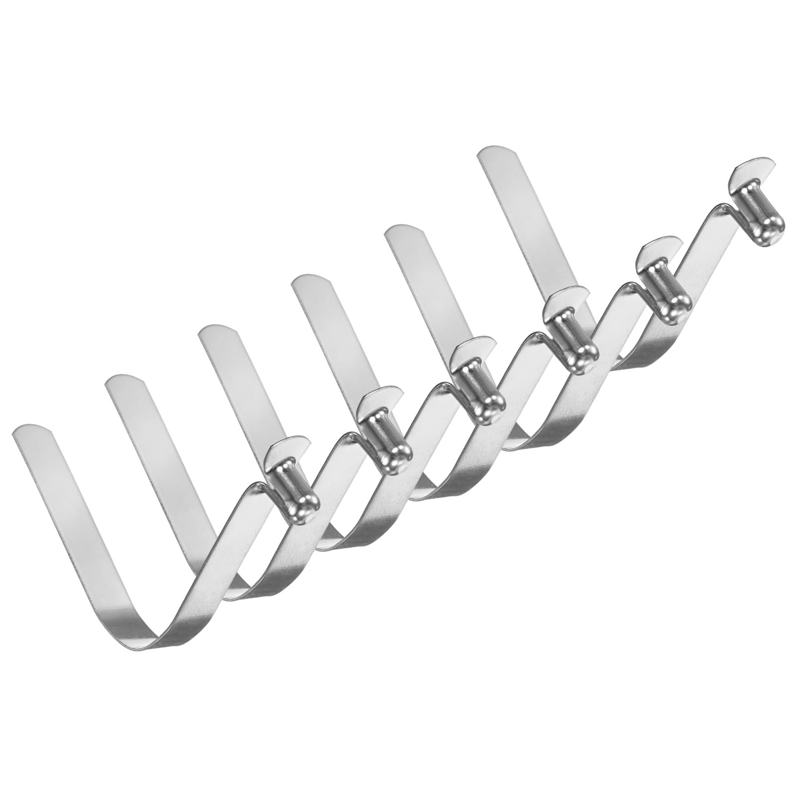 M METERXITY Juego De 6 Broches para Remo De Kayak 6mmx45mm Pasador Único En Forma De V Broches De Acero para Resorte para Poste De Tienda Broches De Bloqueo