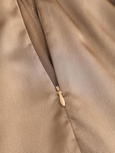 CIDER Skirts for Women Satin Skirt Tie Front Slit Midi Skirt Middle Waist Elegant Party Trendy Midi Skirt2