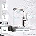 CREA Kitchen Faucets with Pull Down Sprayer, Bar Sink Faucet Brushed Nickel with Magnetic Docking, Commercial Modern Faucet rv Kitchen Sink Faucet