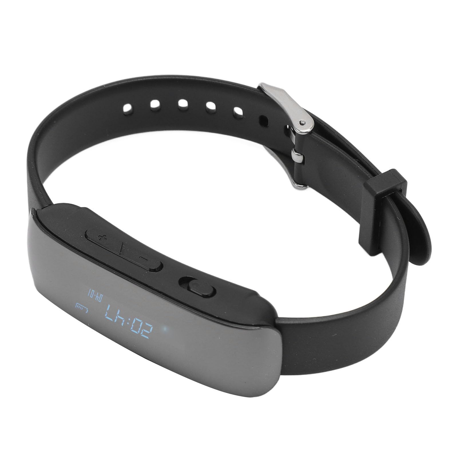 Reloj Grabadora de Voz, Reducción de Ruido HD Reproductor MP3 Multifuncional Grabadora de Voz Pulsera Operación Simple para Conferencias para Reuniones (32G)
