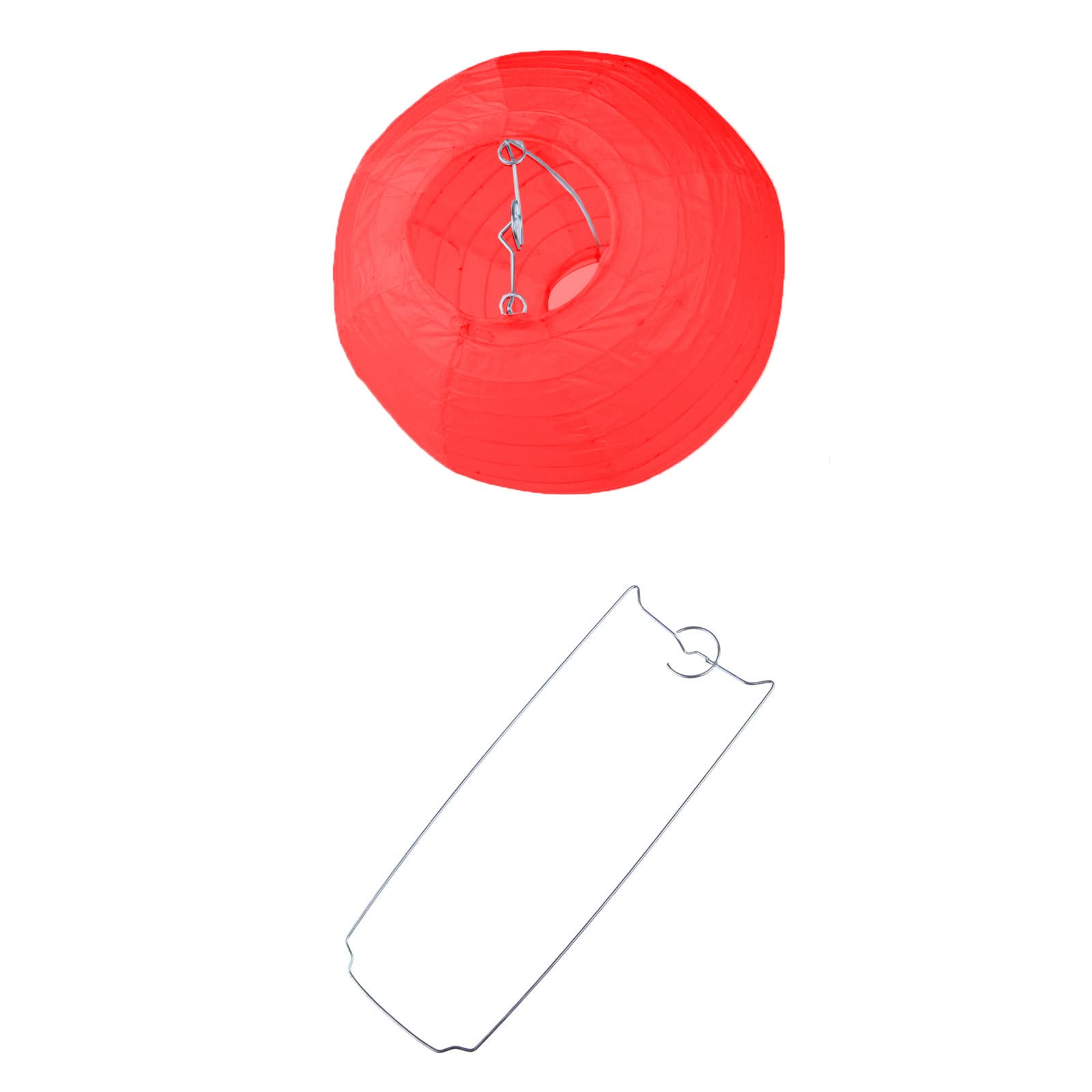 12 Pezzi Palla di Carta Lanterna, Lanterna di Carta Rosso, Decorazione Lanterna, Applica a per Decorazione di Matrimonio, Casa, Natale, Feste Ecc(Rosso)