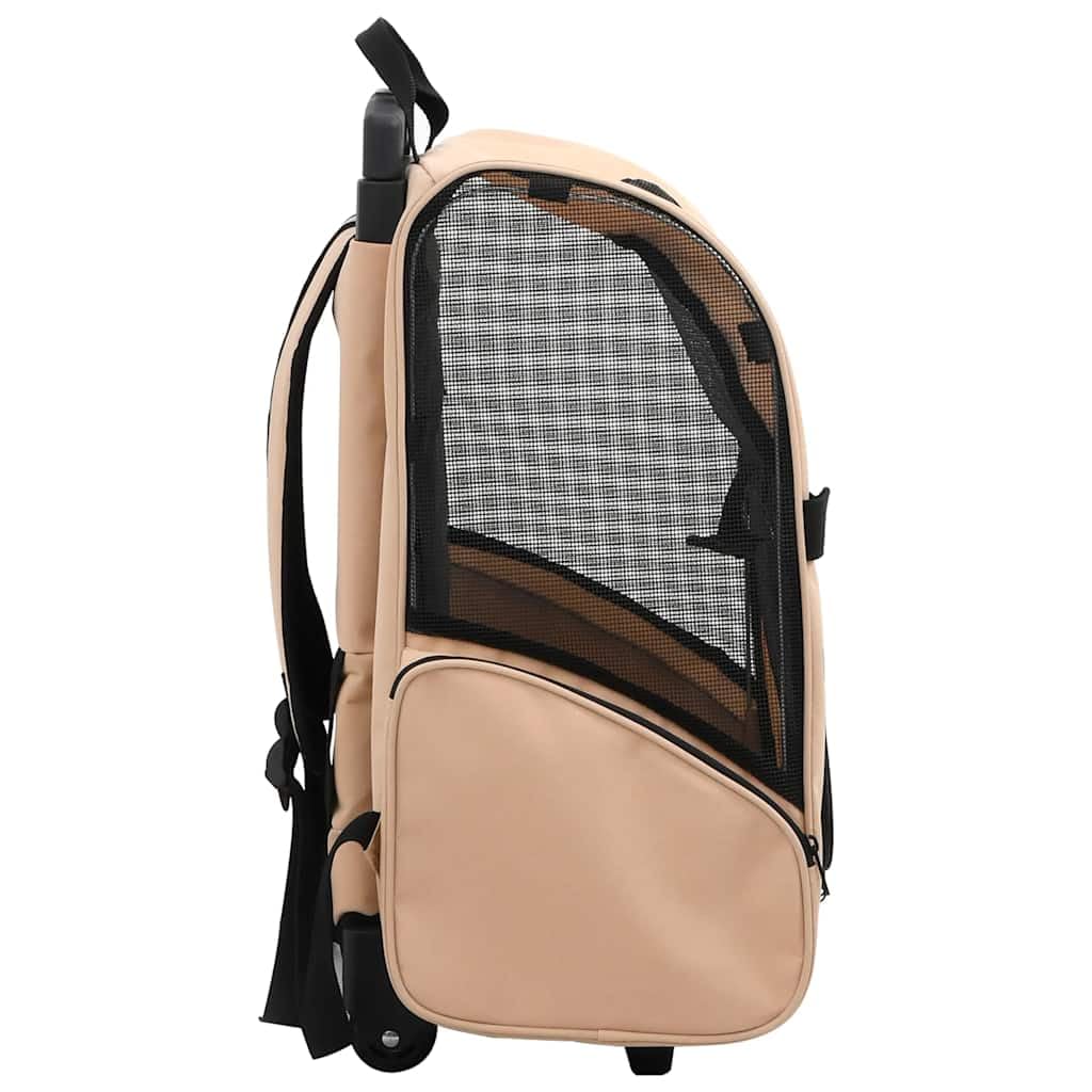 vidaXL Chariot Polyvalent Pliable pour Animaux de Compagnie Sac de Transport