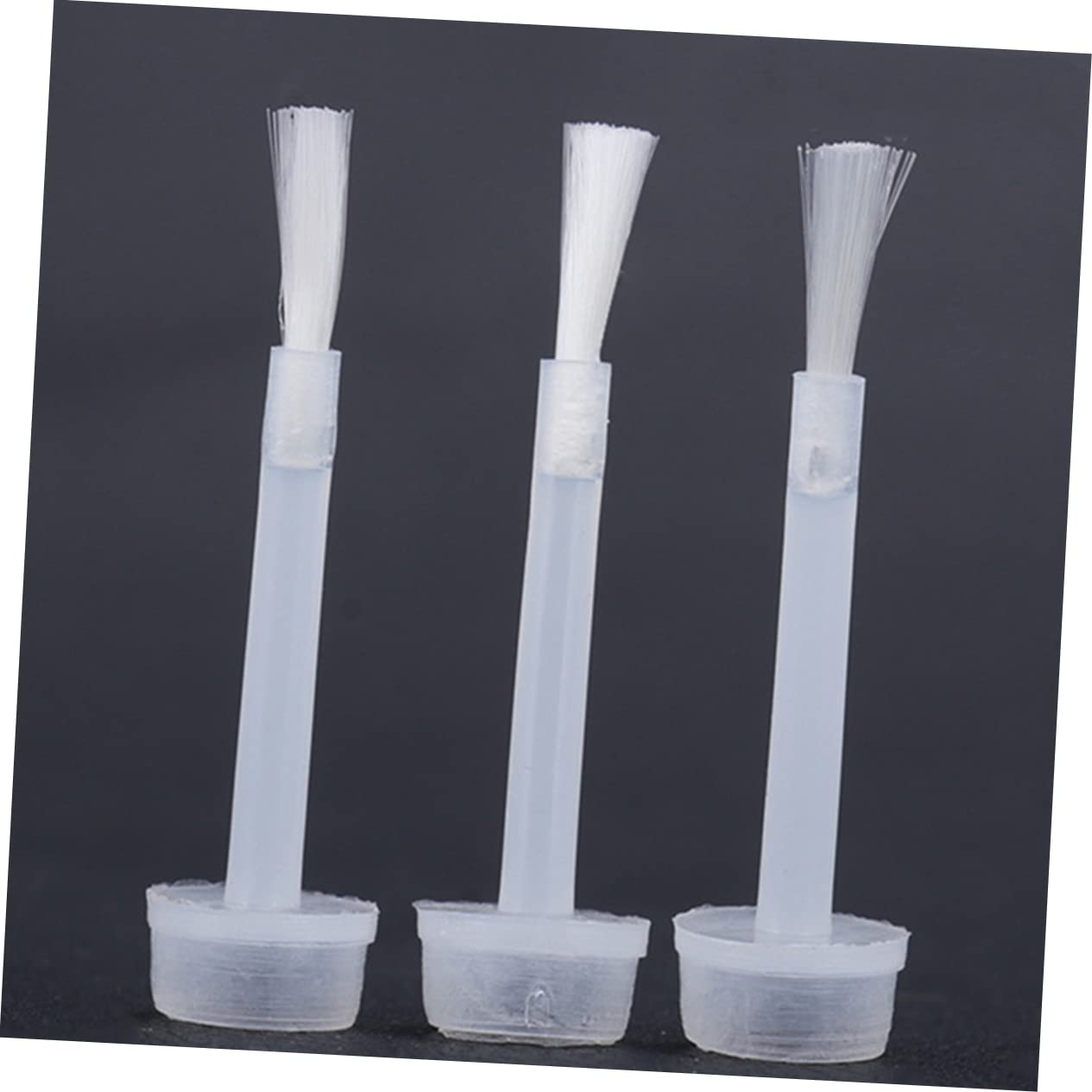 Pinceles para Esmalte de Uñas M09 400 Piezas Blanco Pp Nylon