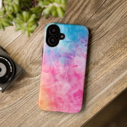 Coque rigide iPhone 16 Plus Sedate multicolore brillante protège votre smartphone - 4