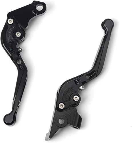 DOUKI Palancas de embrague de freno de motocicleta, ajustables, extensibles, plegables, accesorios de aluminio CNC para Yamaha XT660 R XT660R