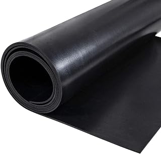 Sponsored Ad - TORRAMI Neoprene Rubber Sheet Roll 1/16 (.062) Inch Thick x 12 Inch Wide x 48 Inch Long for DIY Gaskets, Pa...