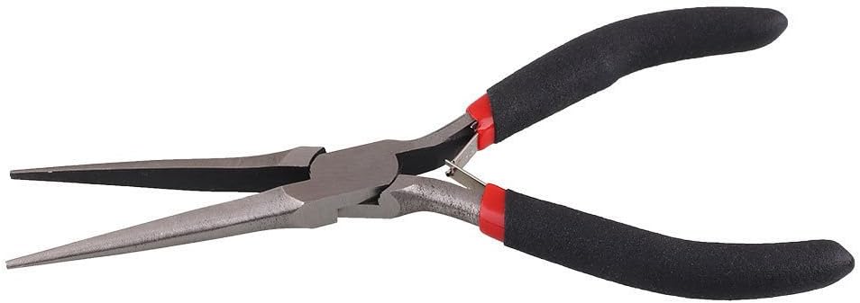 2Pcs Extra Long Needle Nose Pliers Precision Wire Plier Repair Tool (6-Inch)