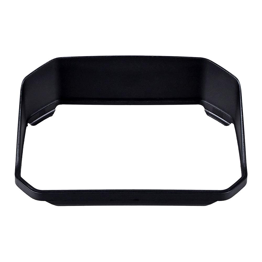 Sun Visor Instrument Panel Matte Black Compatible with 2018-2019 BMW R1200GS LC/ADV R1250GS LC/ADV Adventure F750GS F850GS Display Cover