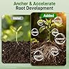 29QT Potting Soil Mix for Indoor Plants - Contains Perlite, Peat Moss, Coco Coir & Rice Charcoal, Natural & Organic Material with Well-Draining, Light & Aerated Texture for Healthy Roots & Fast Growth