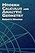 Modern Calculus and Analytic Geometry (Dover Books on Mathematics)