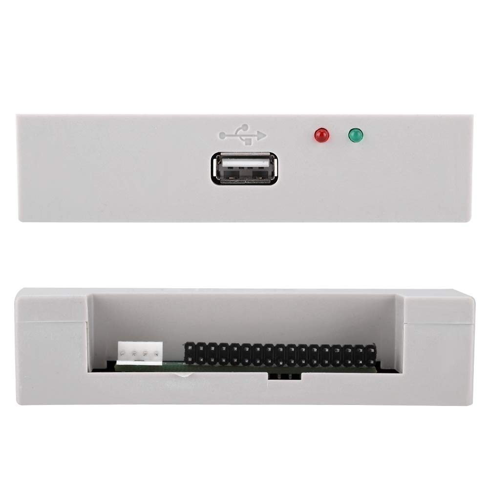 Ausla Unidad de Disquete USB Externa 3.5" 1.44MB, Emulador Flash Drive FDD-UDD U144, Plug & Play, para Control Industrial