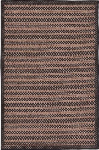 Tapete decorativo Rugs.com marrón 3'3" x 5' miniatura 3